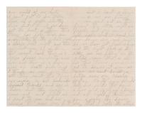 [CIVIL WAR]. Soldier's letter written from camp near the Chancellorsville Battlefield. 1863.