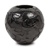 Micaceous Blackware Jar