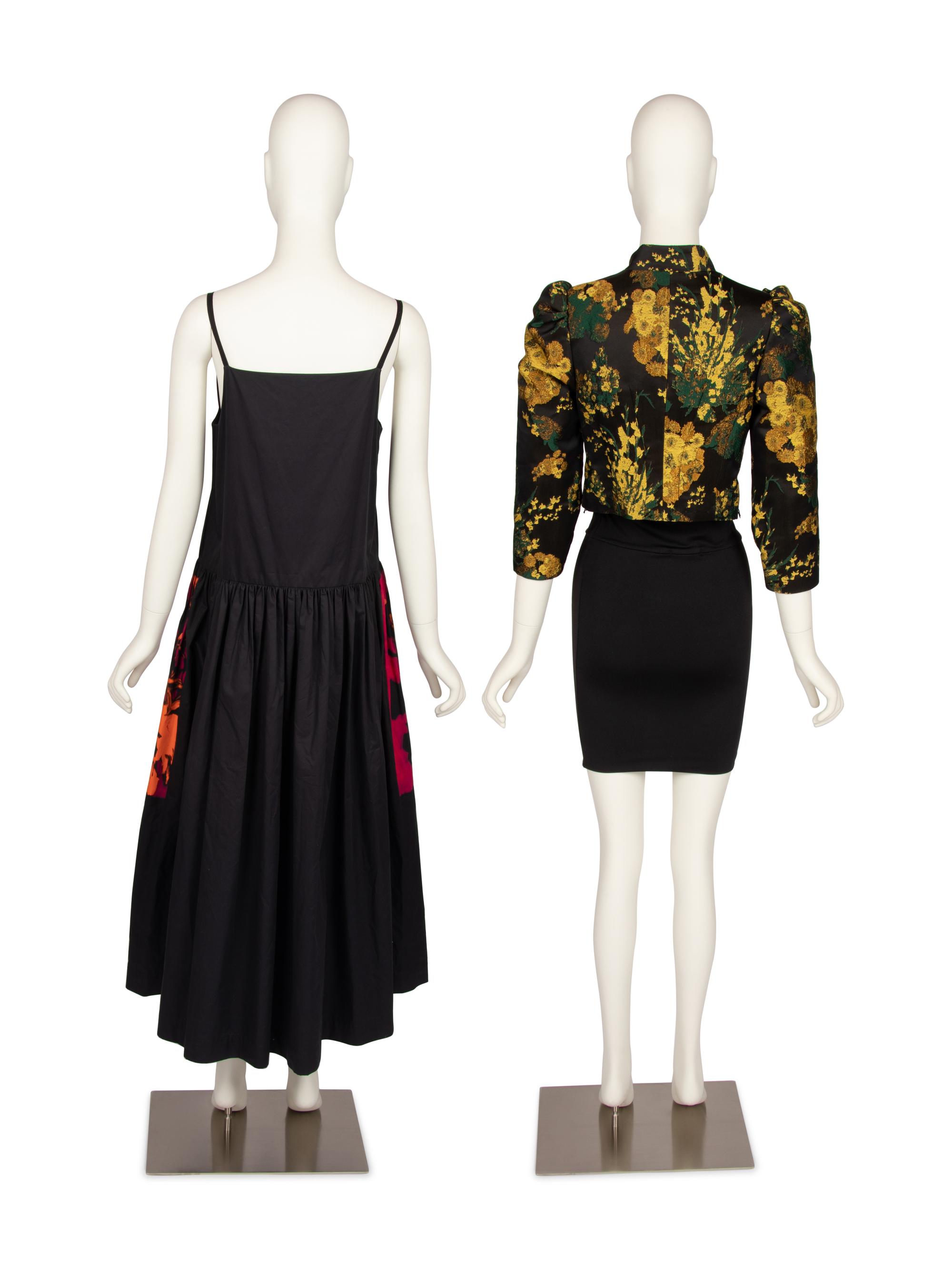 Two Dries Van Noten Items: Dress and Jacket, 2010s