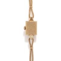 HAMILTON, RETRO, YELLOW GOLD WATCH
