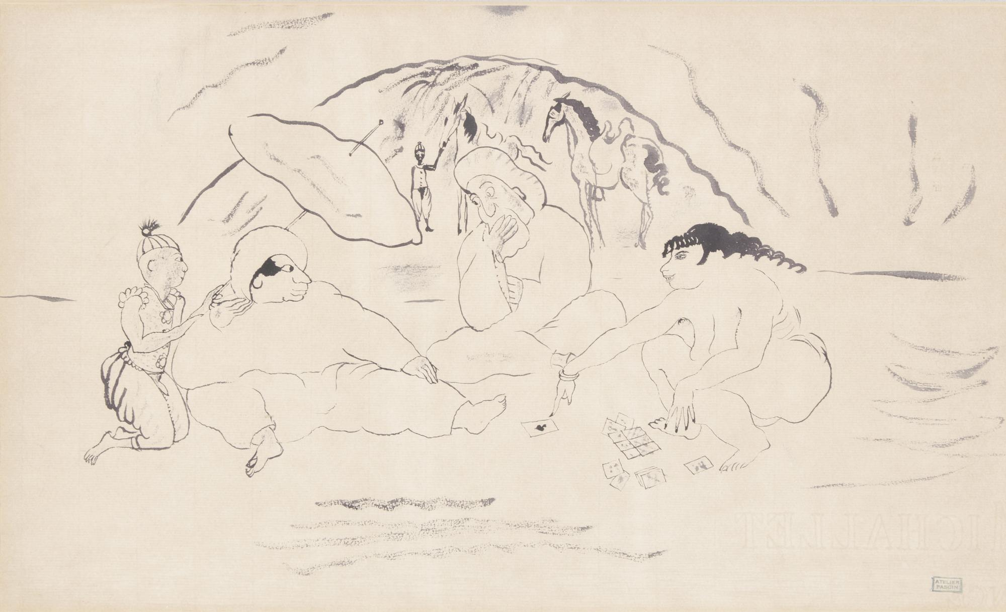 La Cartomancienne , circa 1920