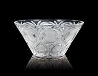 A Lalique Thistle Bowl