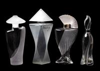 A Group of Four Factice Perfume Bottles