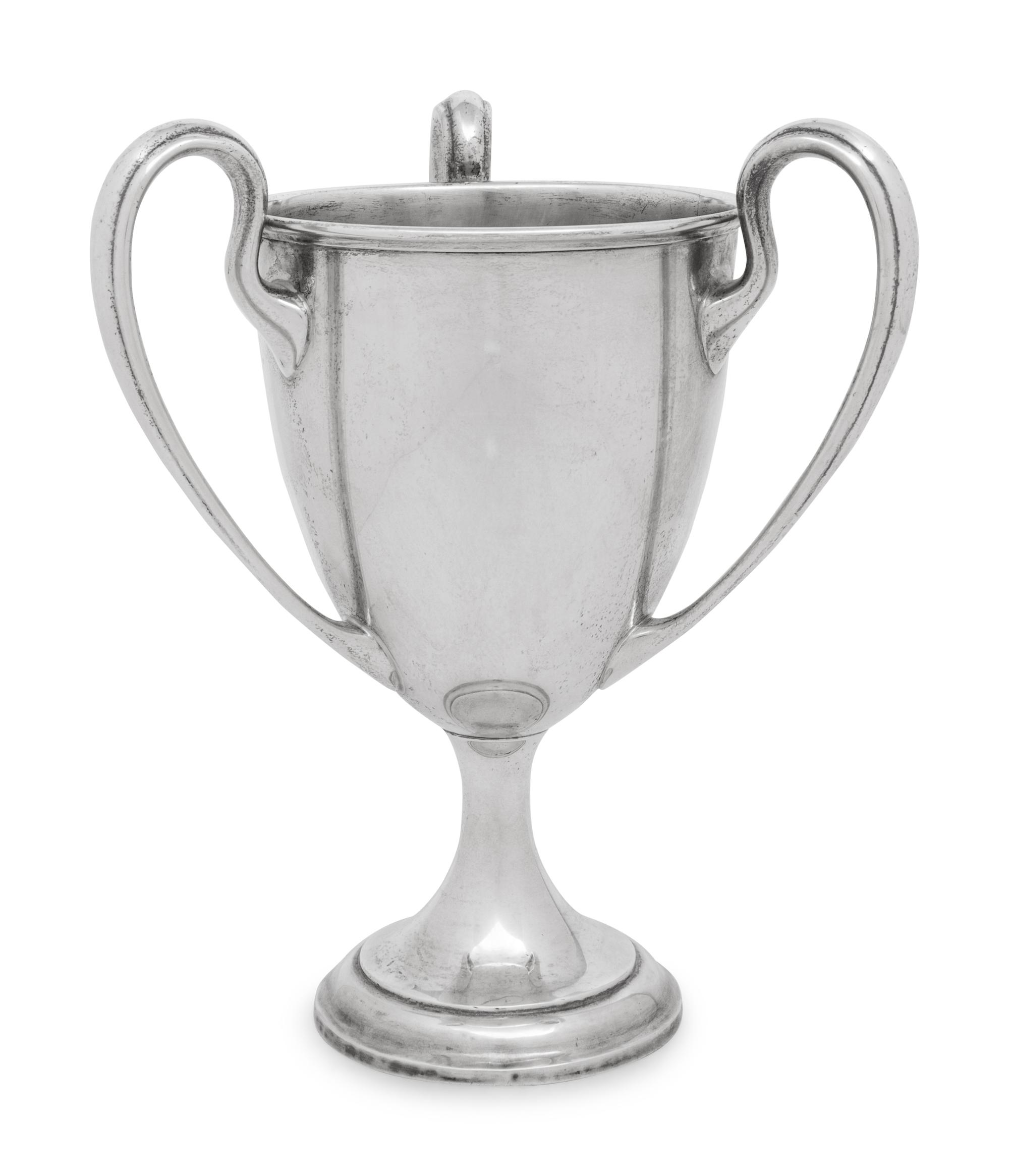 An American Silver Three-Handled Cup