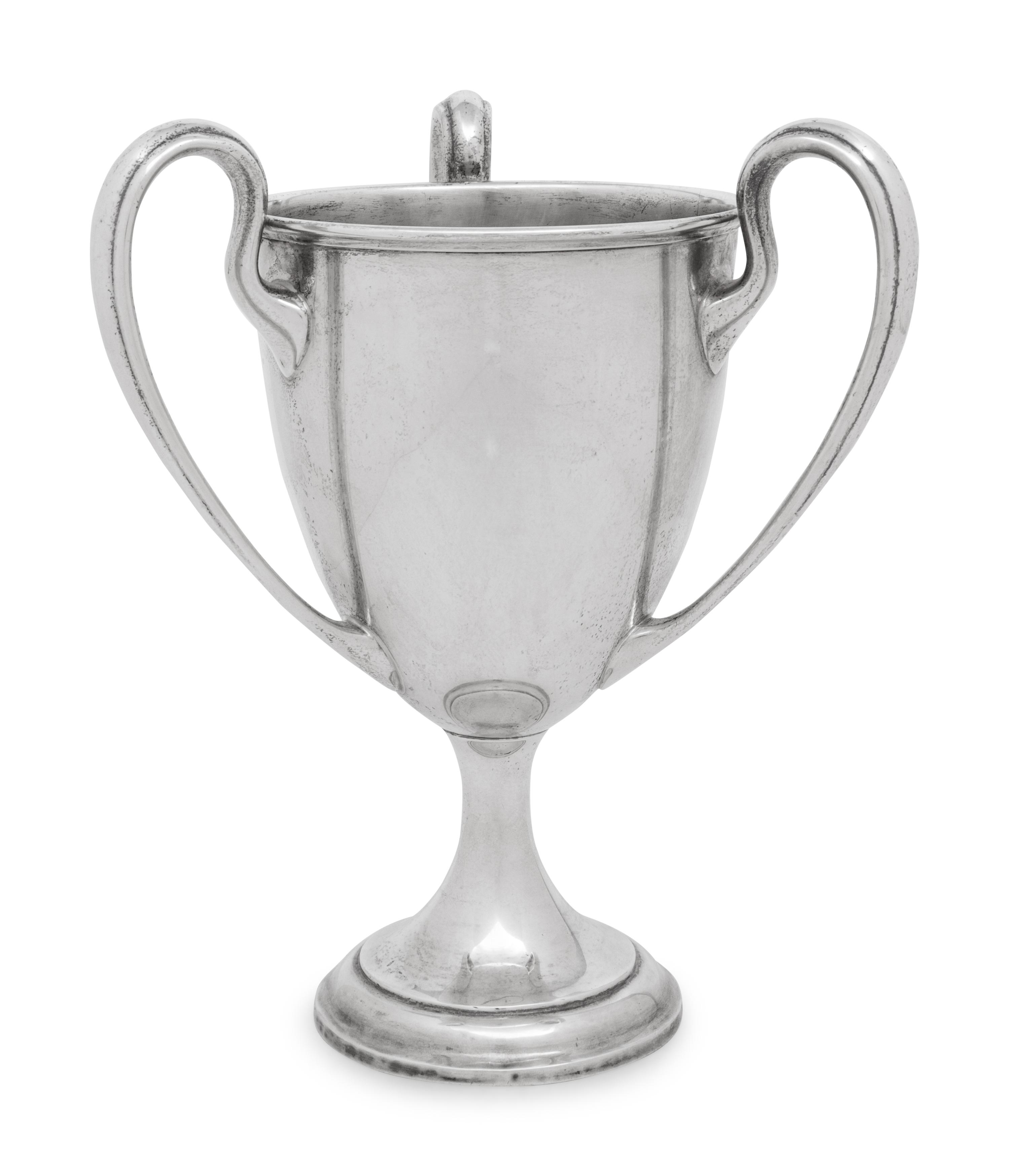 An American Silver Three-Handled Cup