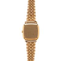 PIAGET, REF. 9907 18K YELLOW GOLD, LAPIS LAZULI AND DIAMOND WRISTWATCH