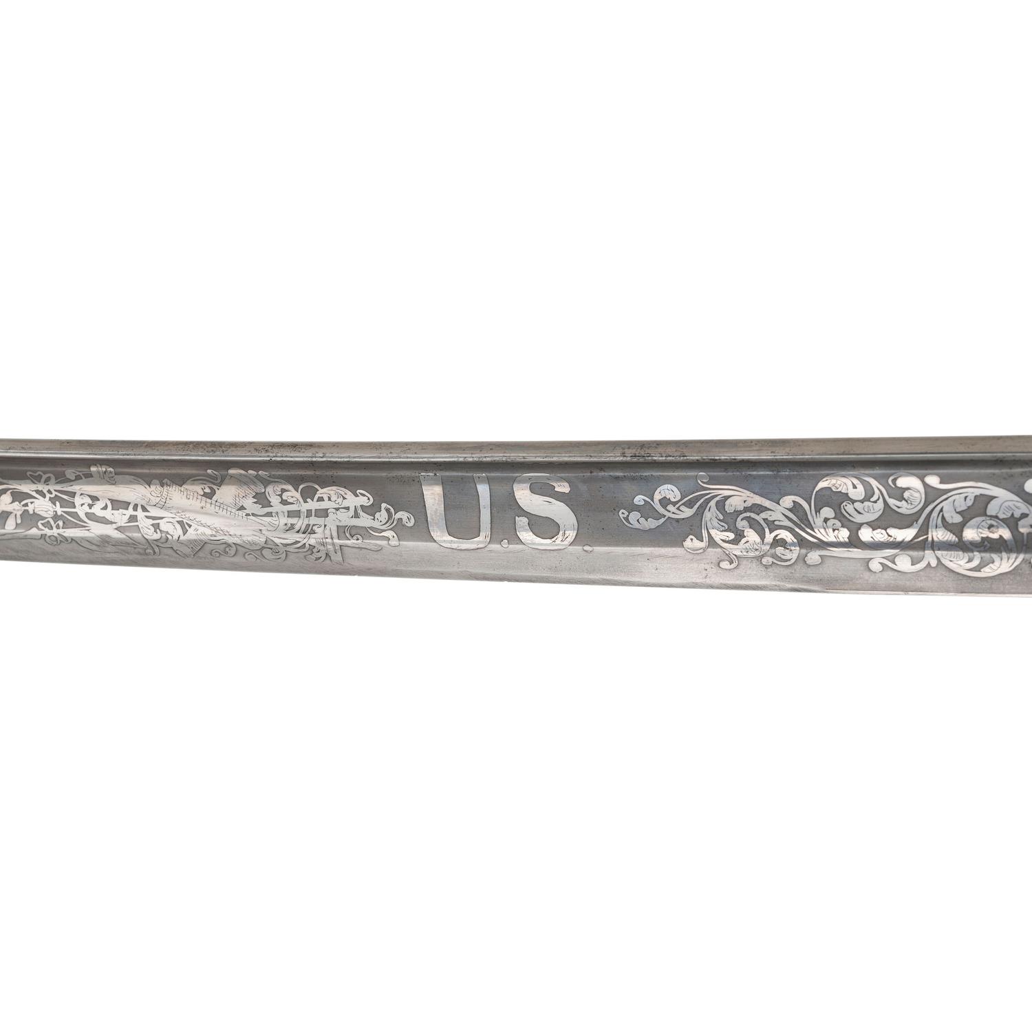 Fine US Model 1850 Staff & Field Officers Sword by Ames