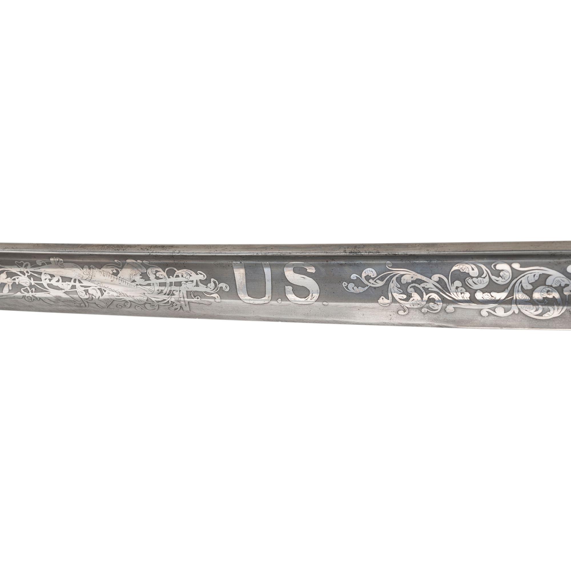 Fine US Model 1850 Staff & Field Officers Sword by Ames