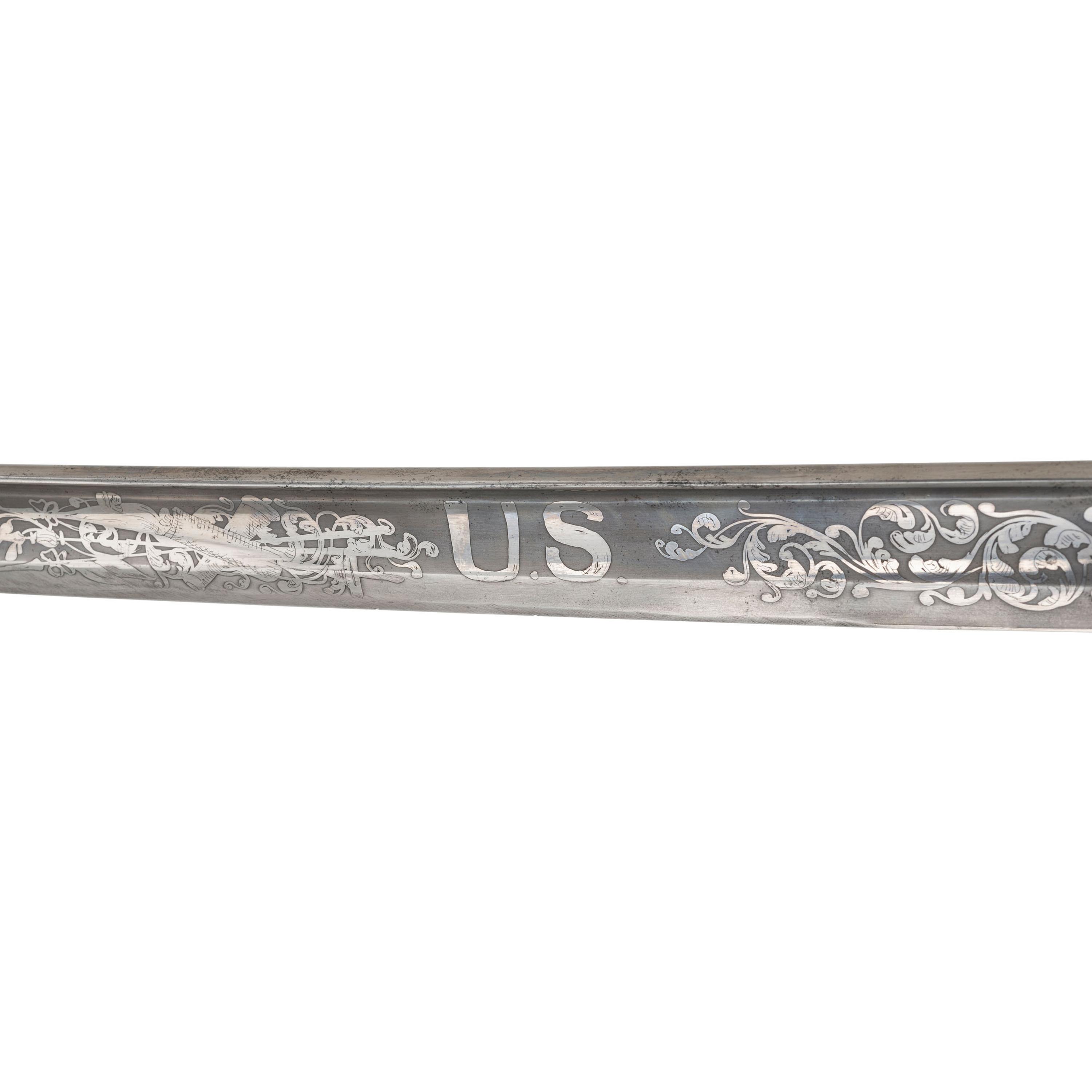 Fine US Model 1850 Staff & Field Officers Sword by Ames
