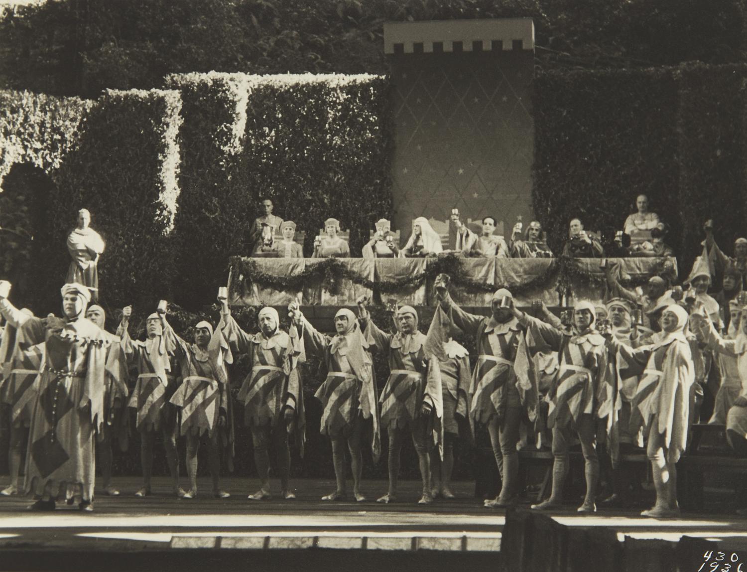 [Americana] Photograph Album of the Bohemian Grove Encampment, 1936, and Other Ephemera