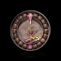 A Strand of Chinese Aloeswood Praying Beads