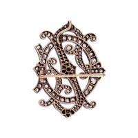 ANTIQUE, DIAMOND BROOCH