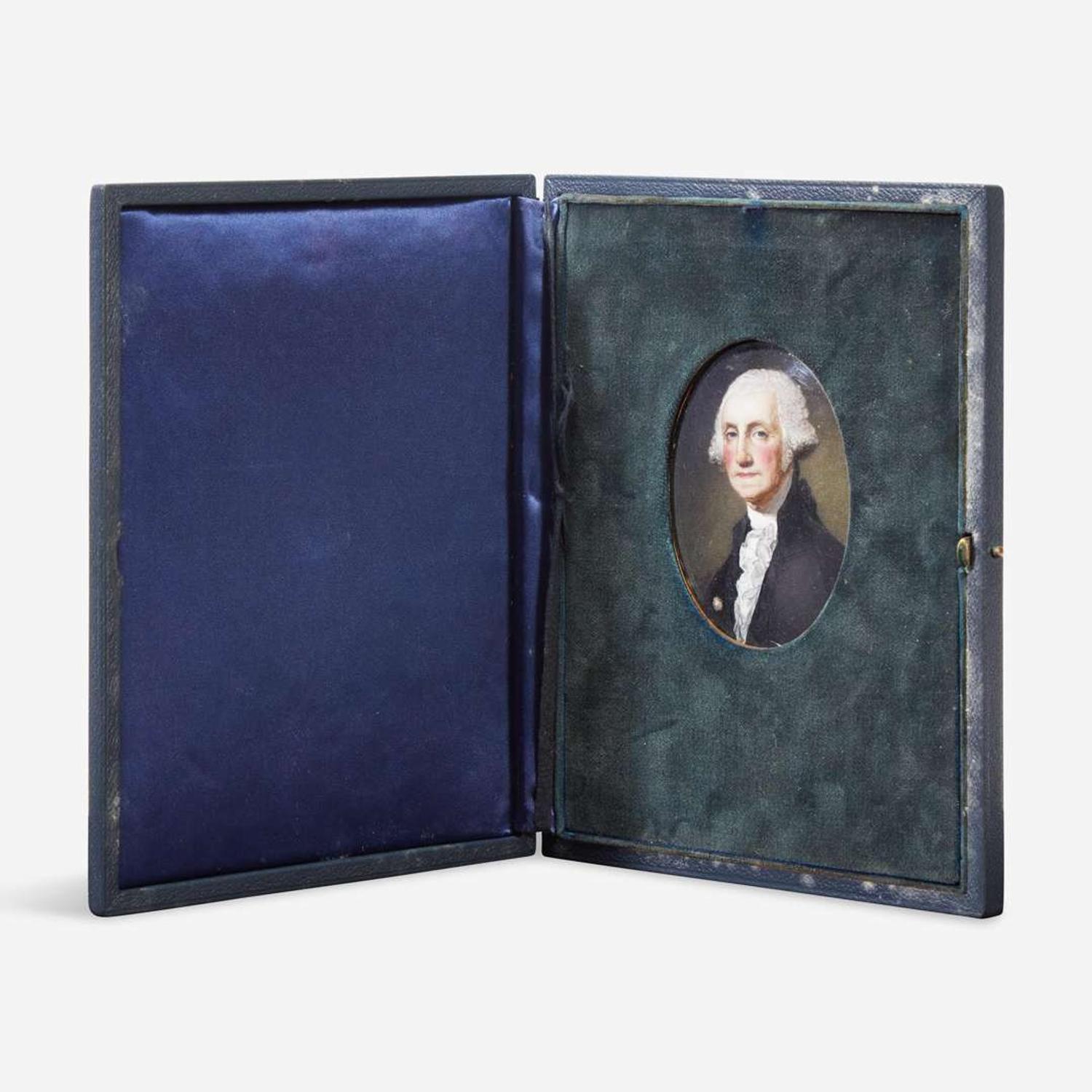 Charles Knight (English, 1743-c. 1826) Portrait miniature of George Washington (1732-1799)
