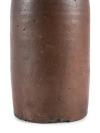 An Ohio Albany Glaze Scrafitto Incised Stoneware Jar