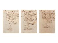 [ENSLAVEMENT & ABOLITION]. A group of 13 Cuban manumission documents, 1844-1873.