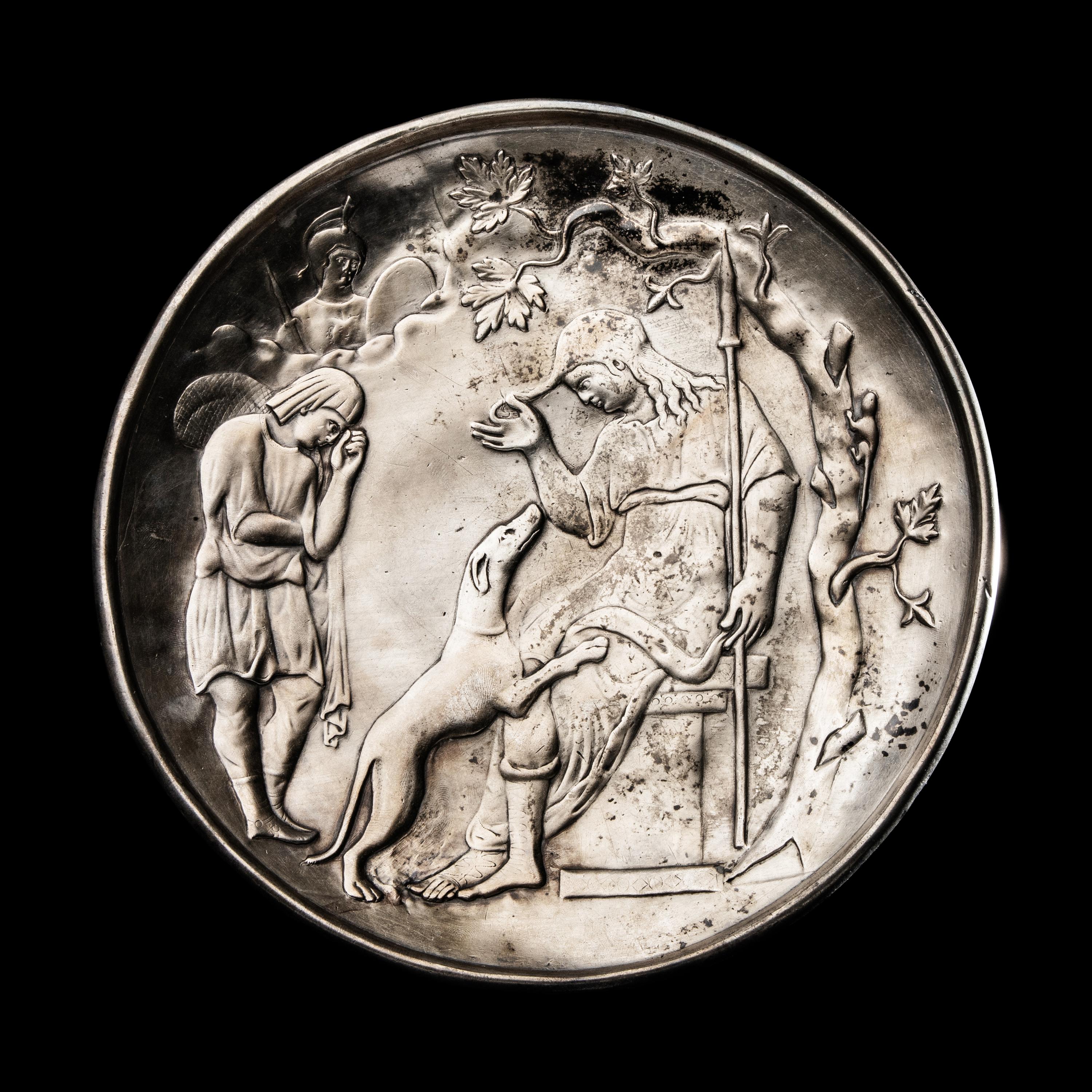A Byzantine Silver Plate