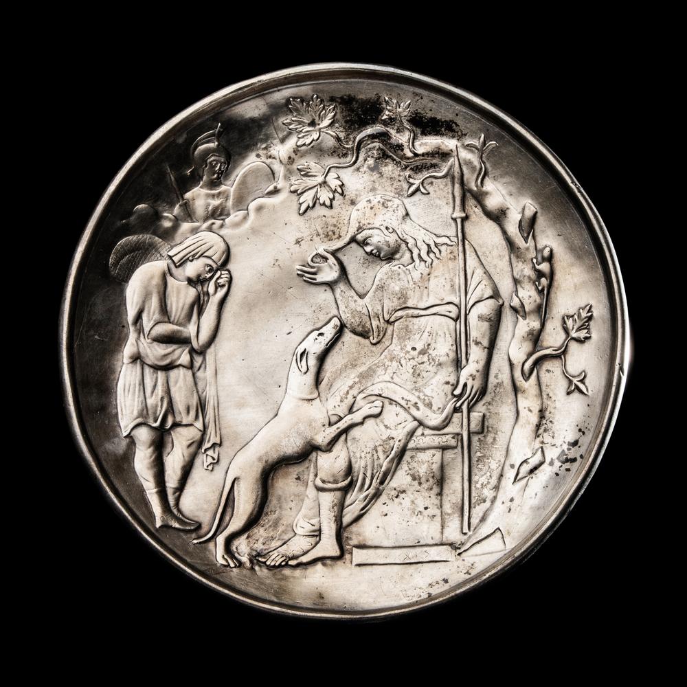 A Byzantine Silver Plate