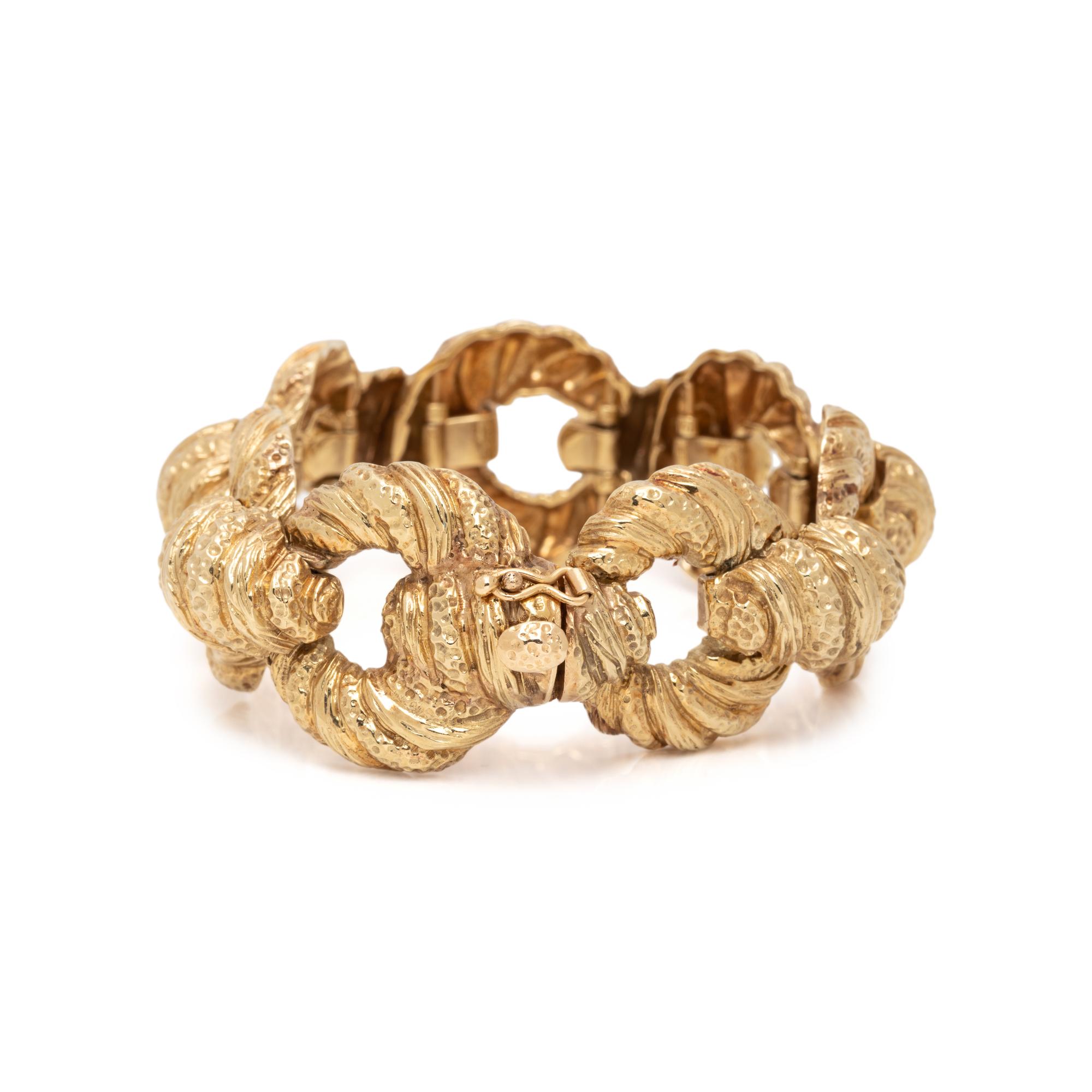 YELLOW GOLD BRACELET