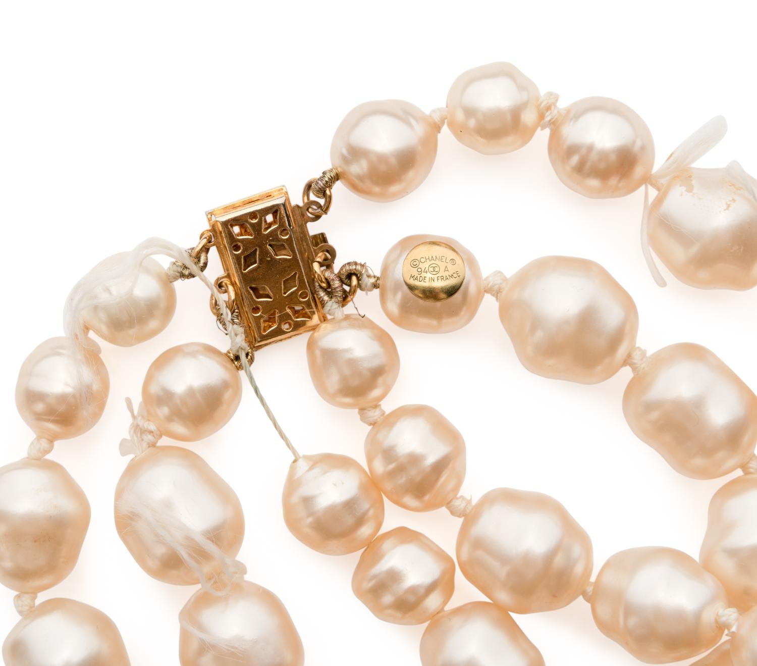 Chanel Faux Pearl Necklace, Fall 1994
