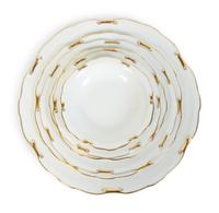 A Royal Crown Derby Porcelain Regency Pattern Dinner Service — 20TH CENTURY