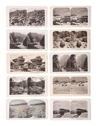 [WESTERN AMERICANA]. A large group of mining and other western scenes, including:
