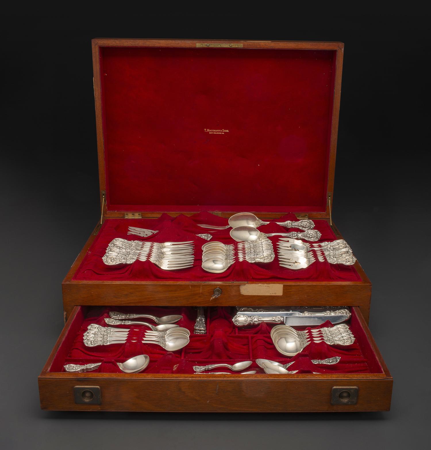 An American Silver Flatware Service
