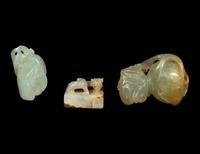 Six Chinese Jade Carvings
