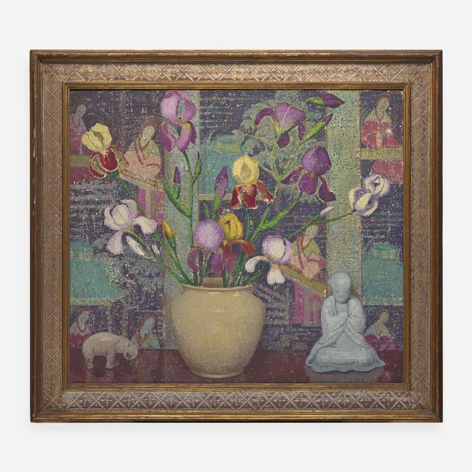 Emma Fordyce MacRae (American, 1887-1974) Iris Decoration