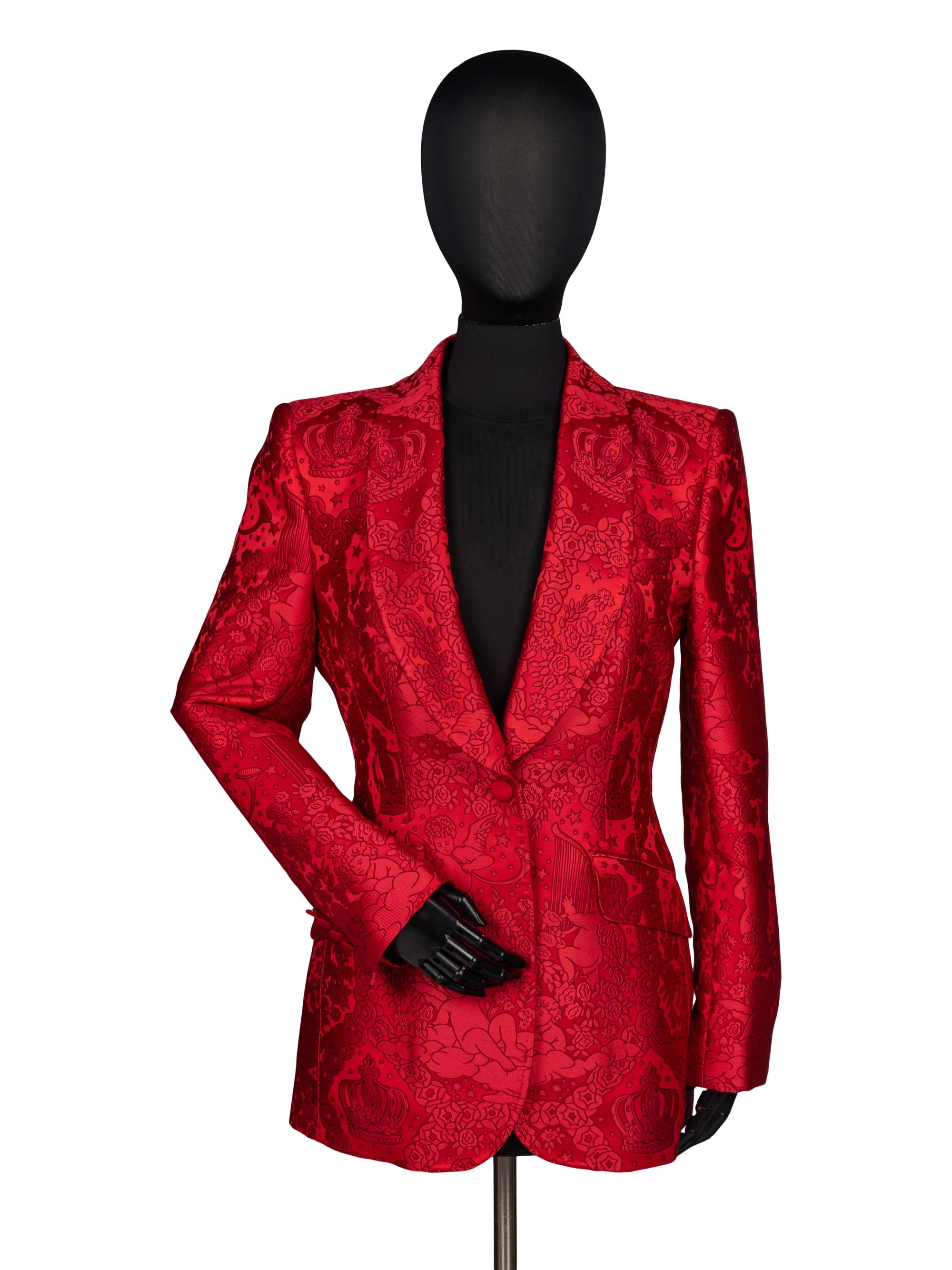 Dolce & Gabbana Jacquard Tuxedo Jacket