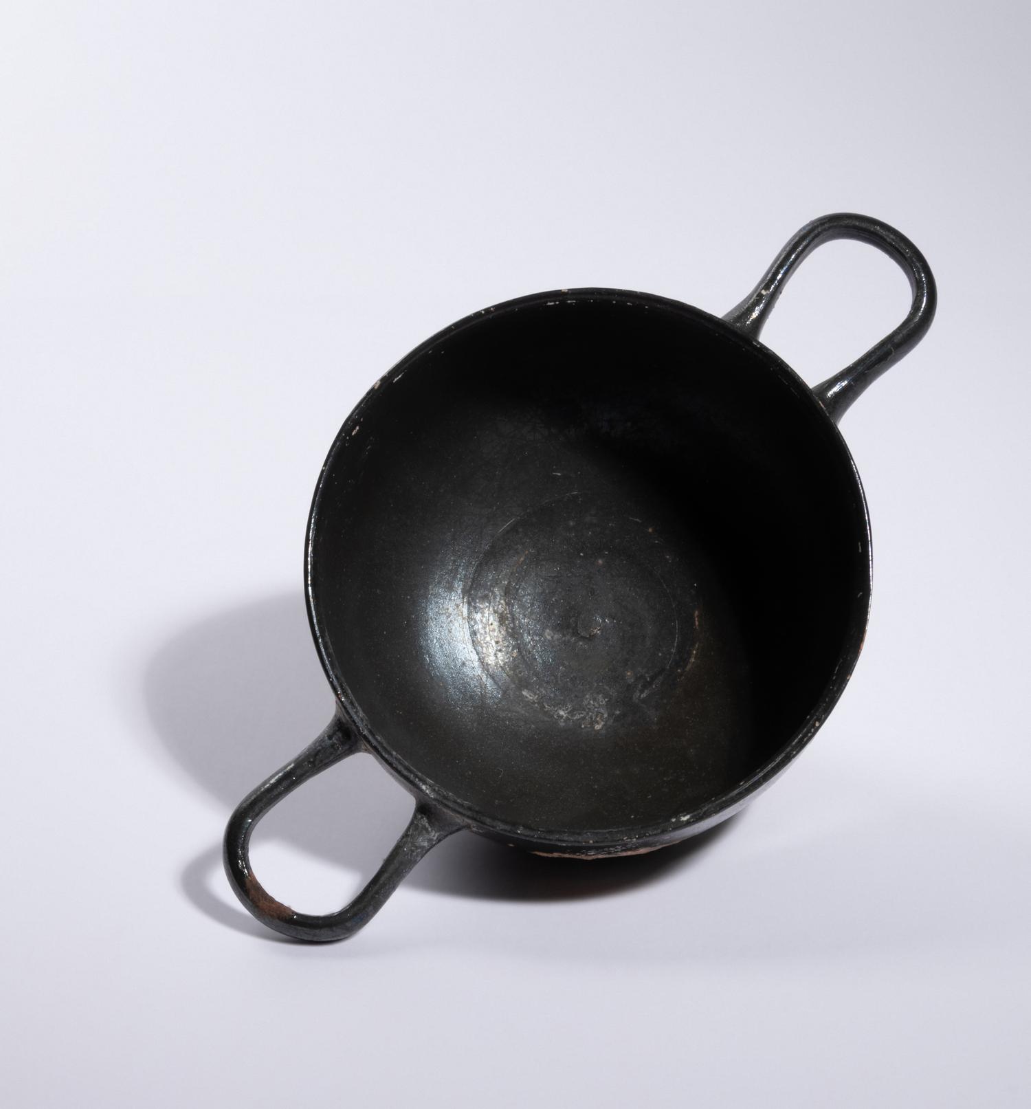 Two South Italian Black-Glazed Vessels