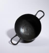 Two South Italian Black-Glazed Vessels