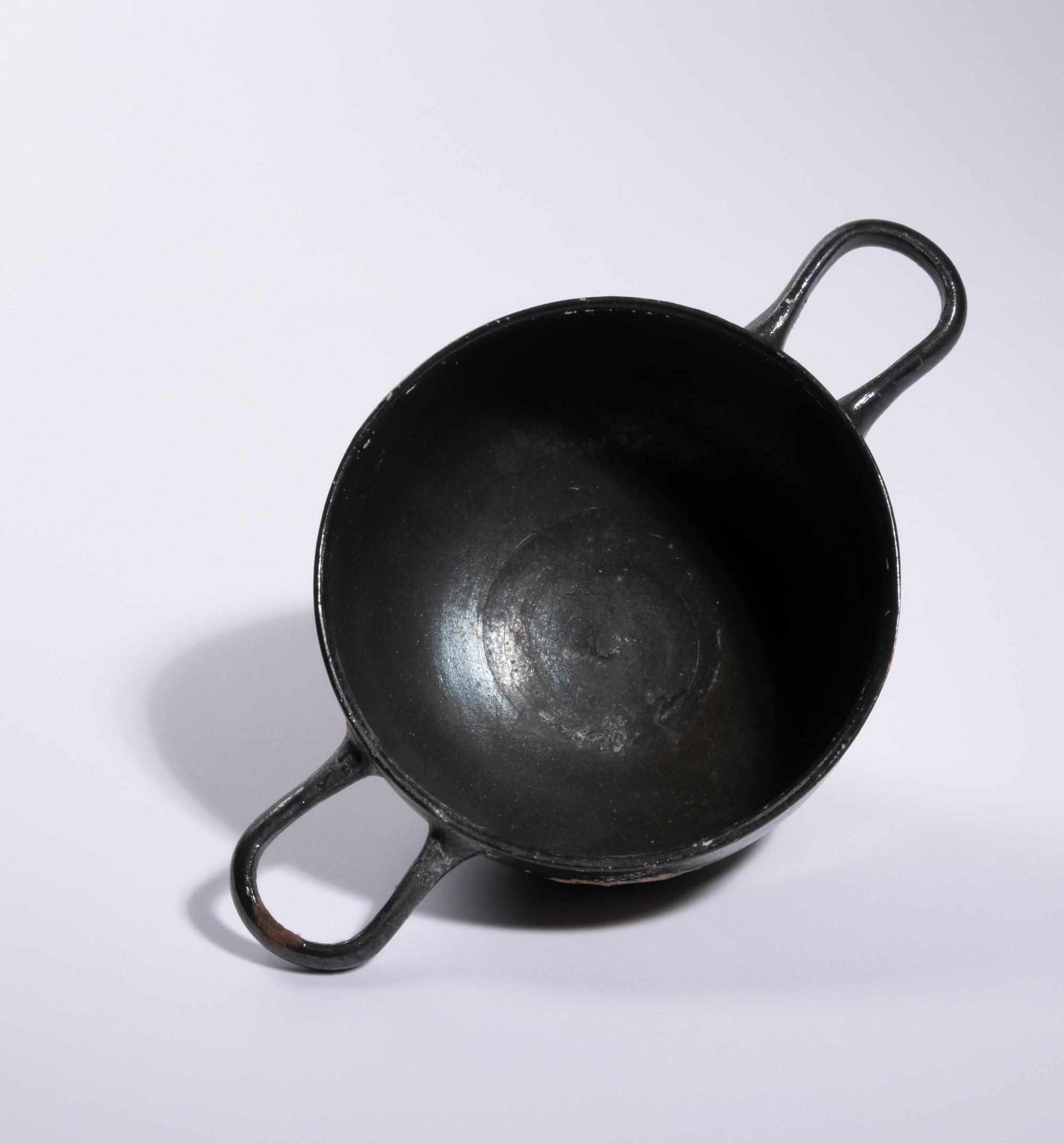 Two South Italian Black-Glazed Vessels