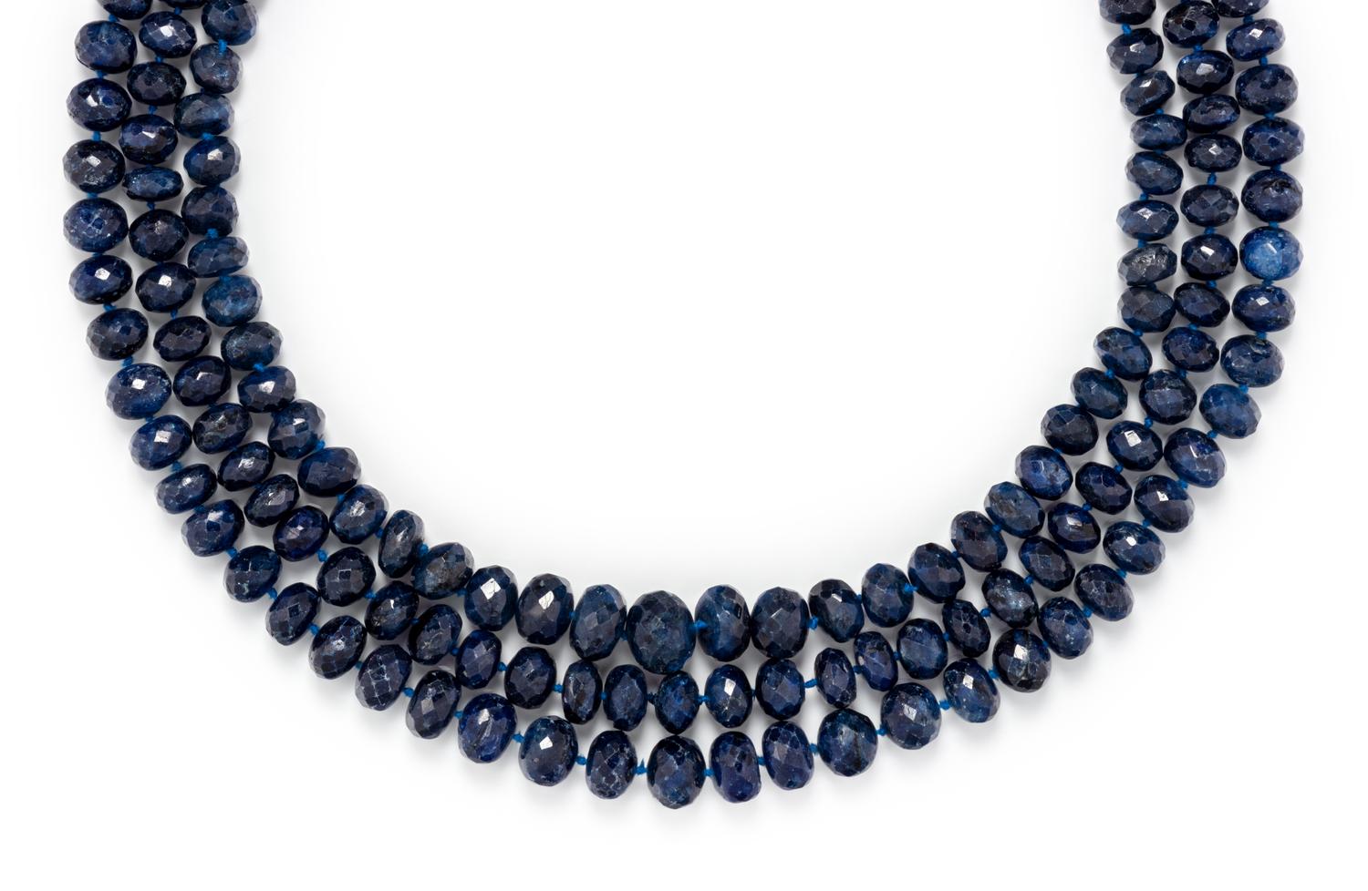 KYANITE BEAD NECKLACE