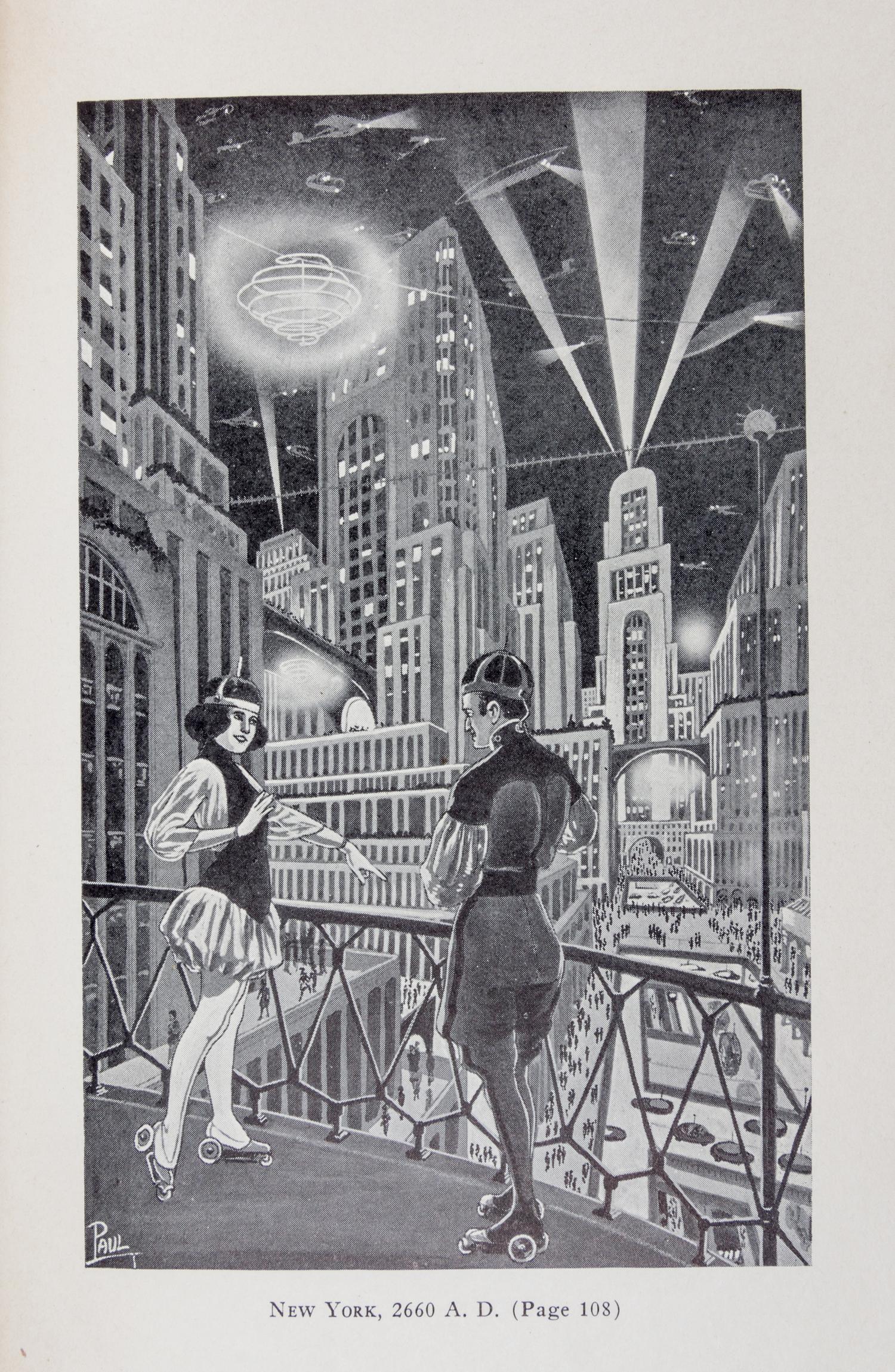 GERNSBACK, Hugo. Ralph 124C 41+: A Romance of the Year 2660 . Boston: The Stratford Company, 1925.