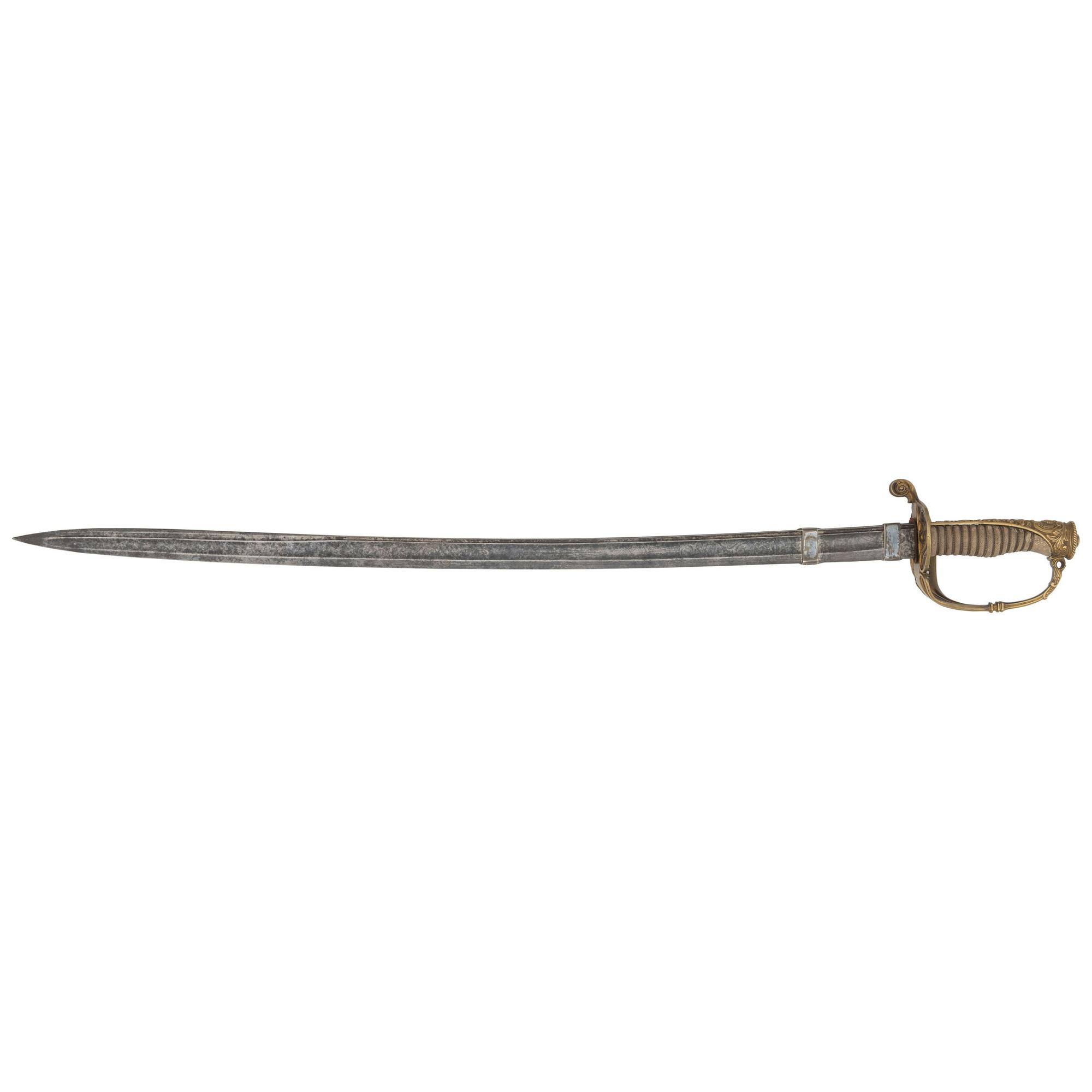 Klingenthal Combination French Hilt Non-Regulation Officer's Sword of Lt. George W. Kenney - 71st PA Volunteers aka 1st California Regiment - POW at Balls Bluff and KIA at White Oak Swamp