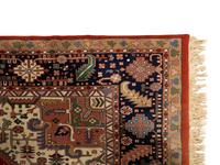 An Indian Heriz Design Wool Rug