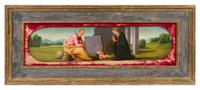 Previously Attributed to Mariotto Albertinelli, (Italian, 1474-1515), The Nativity, 1503