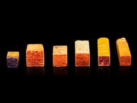 Six Chinese Soapstone Stone Seals