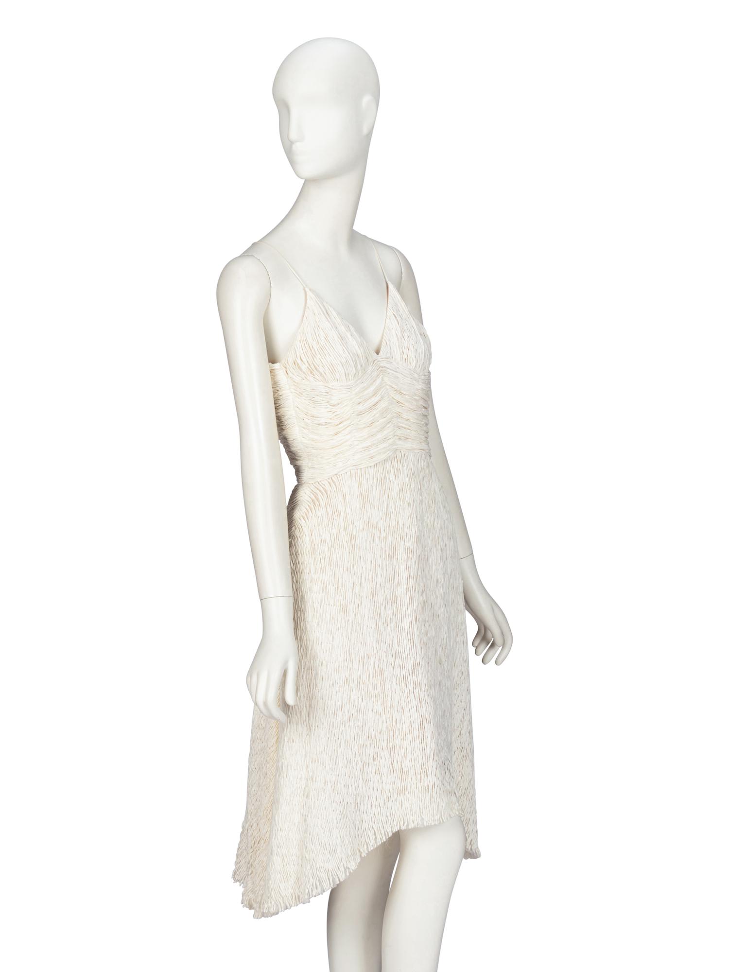 Zac Posen, Textured Silk Cocktail Dress, 2004