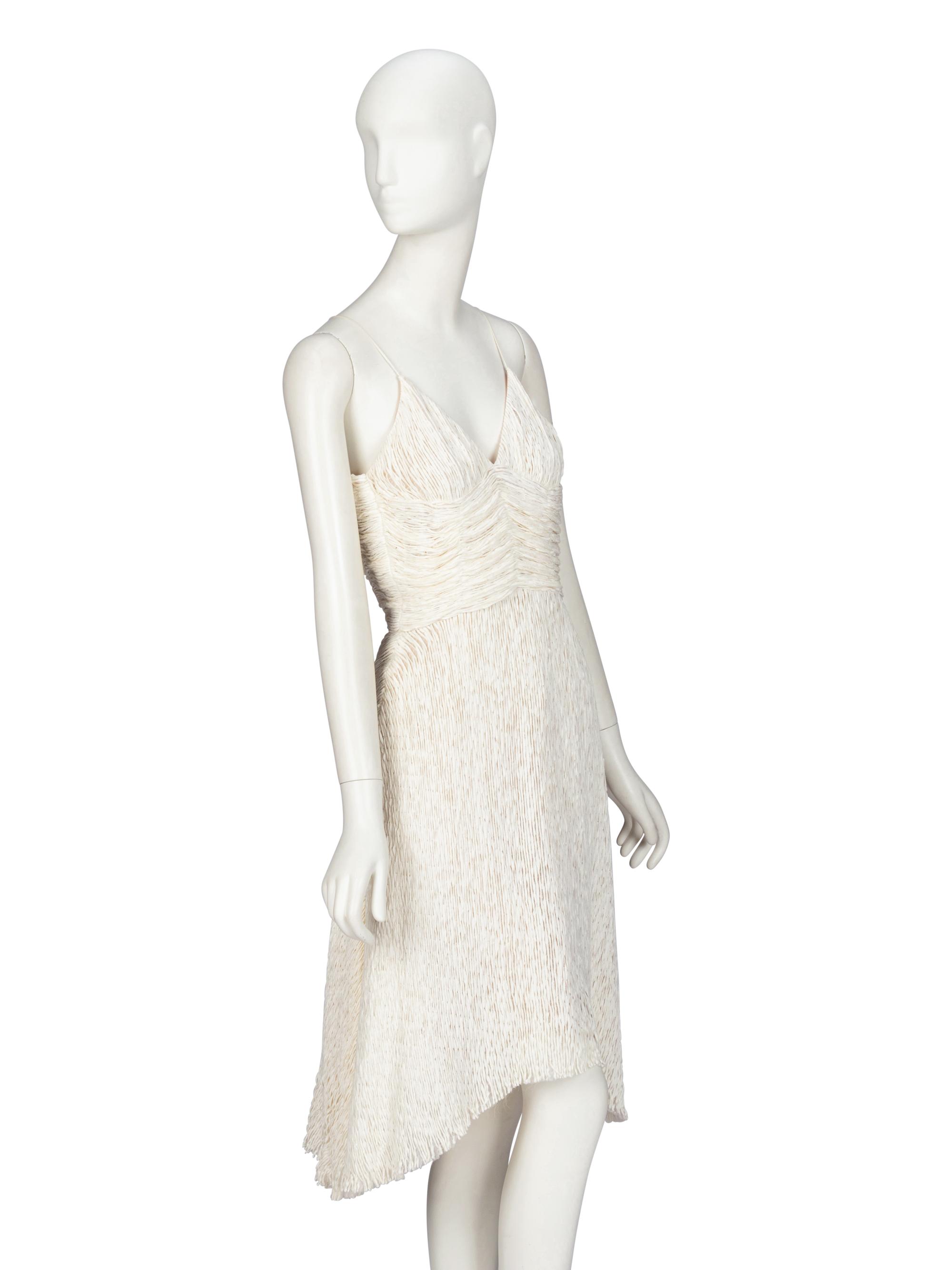 Zac Posen, Textured Silk Cocktail Dress, 2004