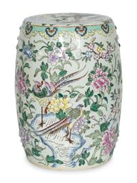 A Chinese Porcelain Garden Stool