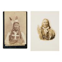 David F. Barry (American, 1854-1934) — Young Man Afraid of His Horses, Oglala Sioux.
