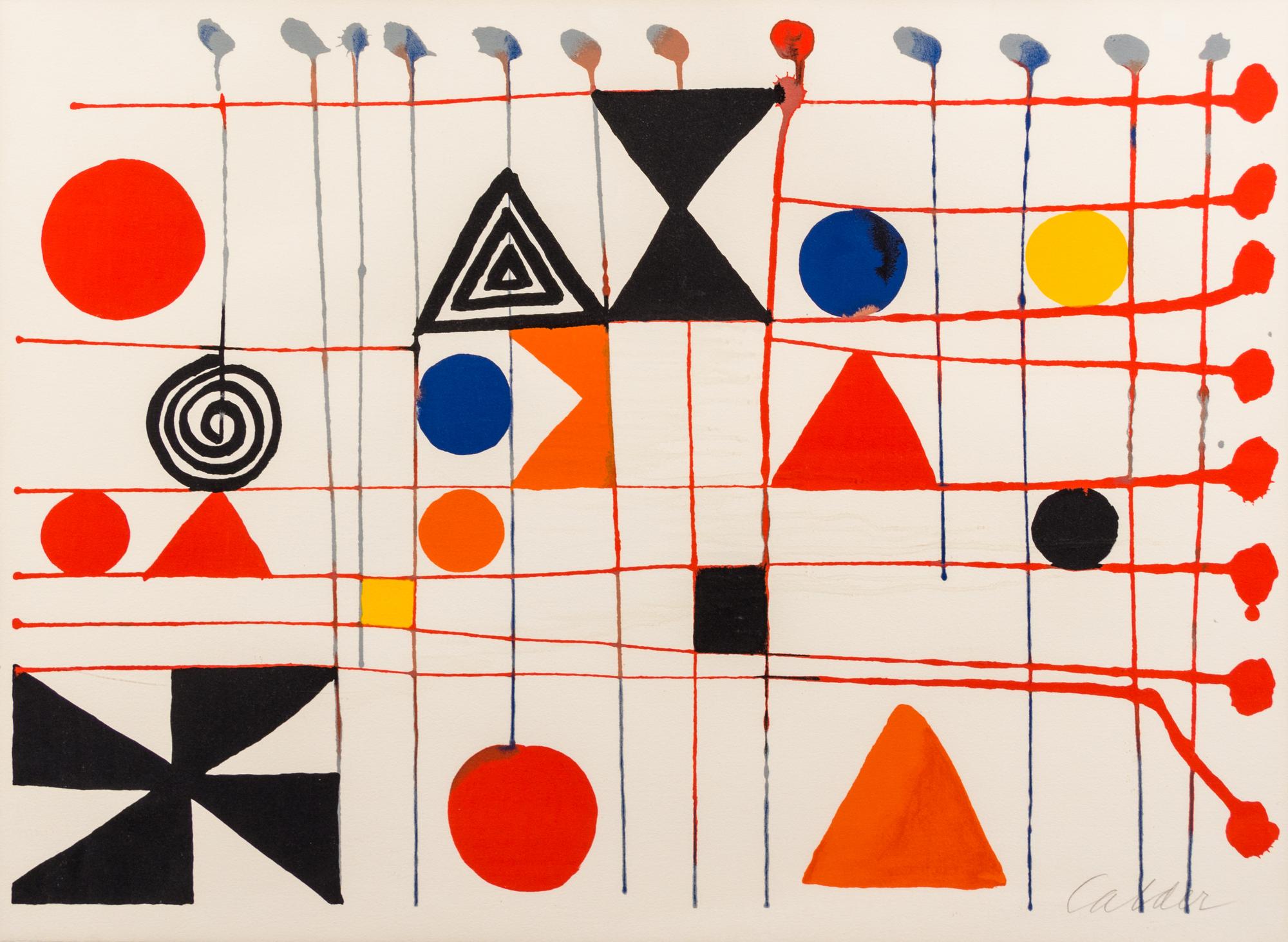 Alexander Calder, (American, 1898-1976), Quilt, 1966