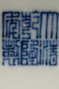 A Chinese Blue and White Porcelain Vase