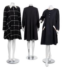 Three Geoffrey Beene Dresses, Spring 1989