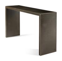 A Contemporary Metal Console Table