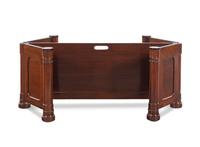 A Mahogany Casket Stand Cocktail Table Base