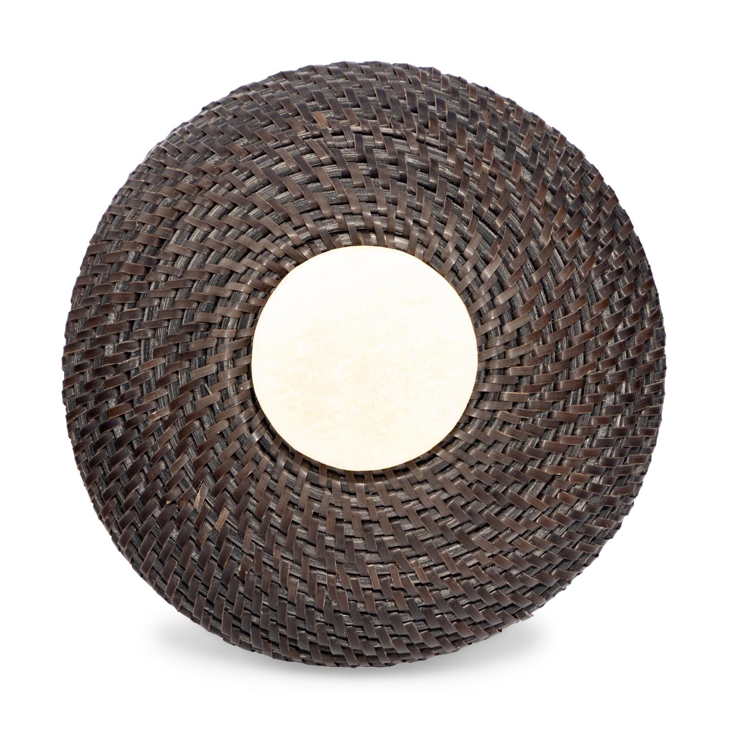 Baleen Basket, with Polar Bear Finial