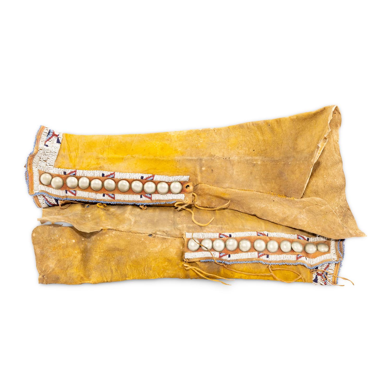 Cheyenne Beaded Hide Leggings