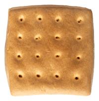 [CIVIL WAR]. Hardtack presented by a soldier to his former pupil, September 1861.